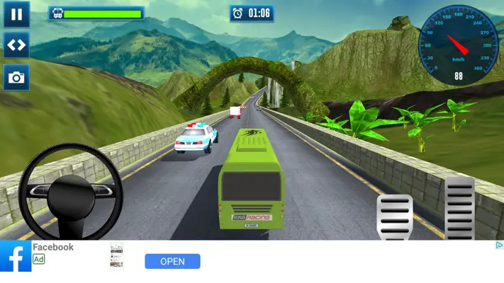 Racing Bus Simulator Pro android App screenshot 1