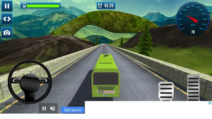 Racing Bus Simulator Pro android App screenshot 2